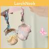 Bear Garden Plush Butterfly Keychain With Cute Hanging Loop For Kids And Collectors