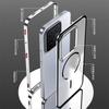 Magnetic Case For IQOO 15 Ultra Case Aluminium Alloy Metal Frame Case For Vivo Iqoo15Ultra 5G Matte Transparent Acrylic Cover