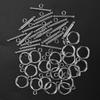 20 Set Stainless Steel Bracelet Toggle Clasps Silver OT Clasp  Jewelry Making Supplies