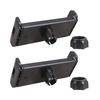 2PCS 17mm Ball Joint Mounting Adapters for Phone and Tablets Clips Supporting 4-9.7Inch Screens Holders for Live Stream