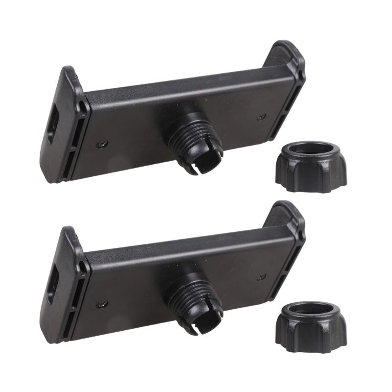

2PCS 17mm Ball Joint Mounting Adapters for Phone and Tablets Clips Supporting 4-9.7Inch Screens Holders for Live Stream 1