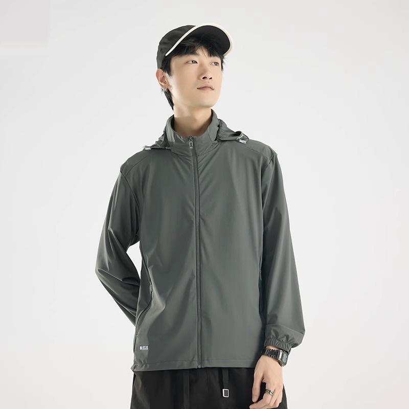 Cool and Breathable Sunscreen Clothes Women's Summer Loose and Light Breathable Hooded Casual Sunscreen Clothes Solid Color Breathable Perspiration