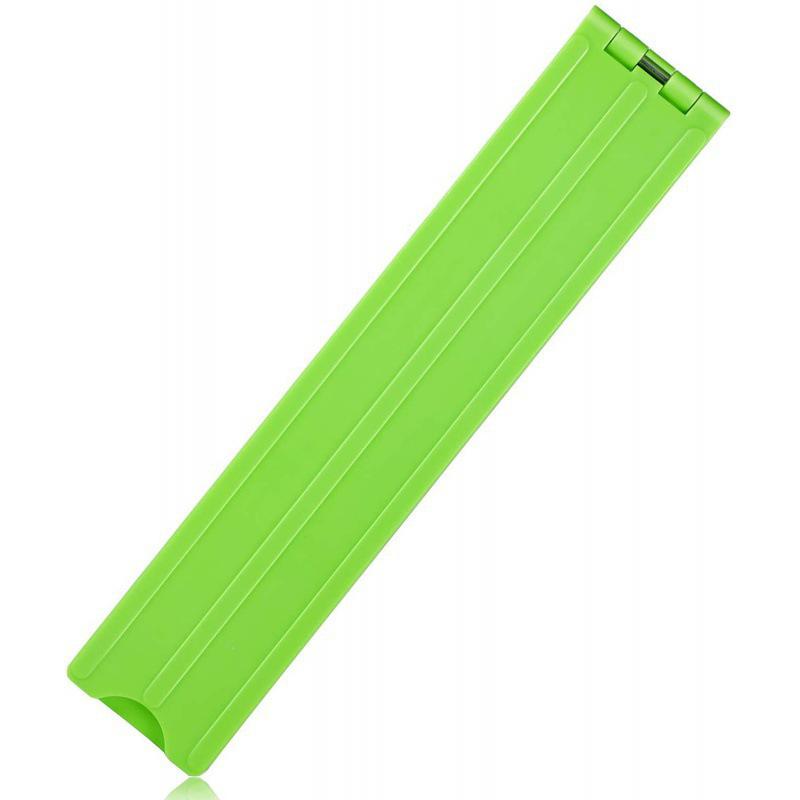 Braille Writing Slate with 4 Lines and 28 Cells for Blind Learners, Includes 2 Pens