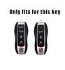AABK1 3 4 Buttons Car Key Case Cover Fob Shell Bag For Porsche 718 Cayenne Panamera 911 Macan Key Case Key Cover Taycan Cayman Boxster
