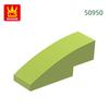 142Pcs/lot 50950 3x1 Curved Constructing Blocks MOC Classic Accessories Compatible Featuring Bricks Children Playthings Gift Box