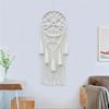 AEE4-Macrame Dream Catchers For Bedroom Adult Dream Catcher Wall Decor Large Boho Wall Hanging With Woven Leaves Decoration