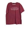 I Love My Church Graphic Maroon Heather T-Shirt Crewneck Short Sleeve Unisex Cot