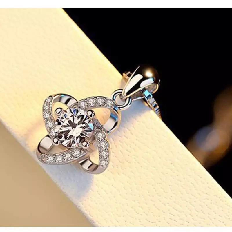 Lindon Women Necklace Pendant Copper Alloy Zircon Fashion Gift