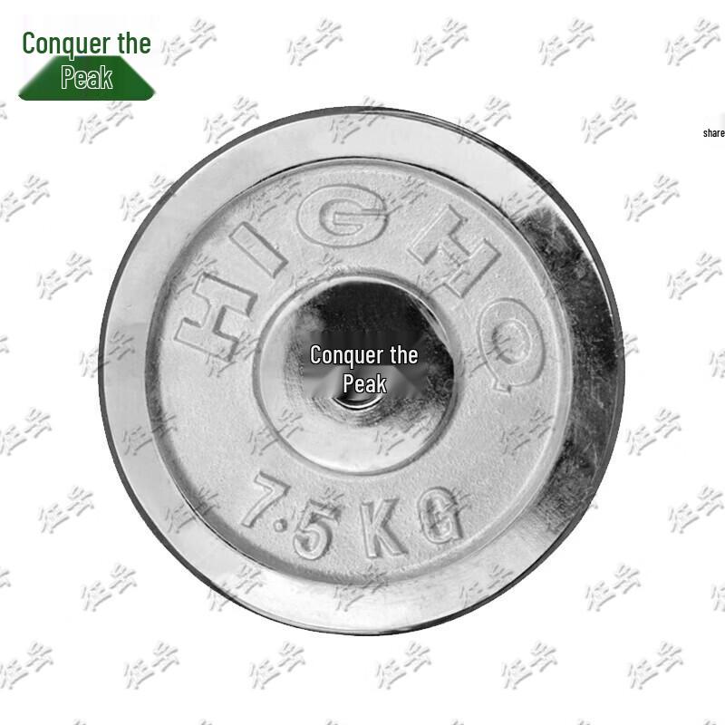 Electroplated Cast Iron Weight Plate