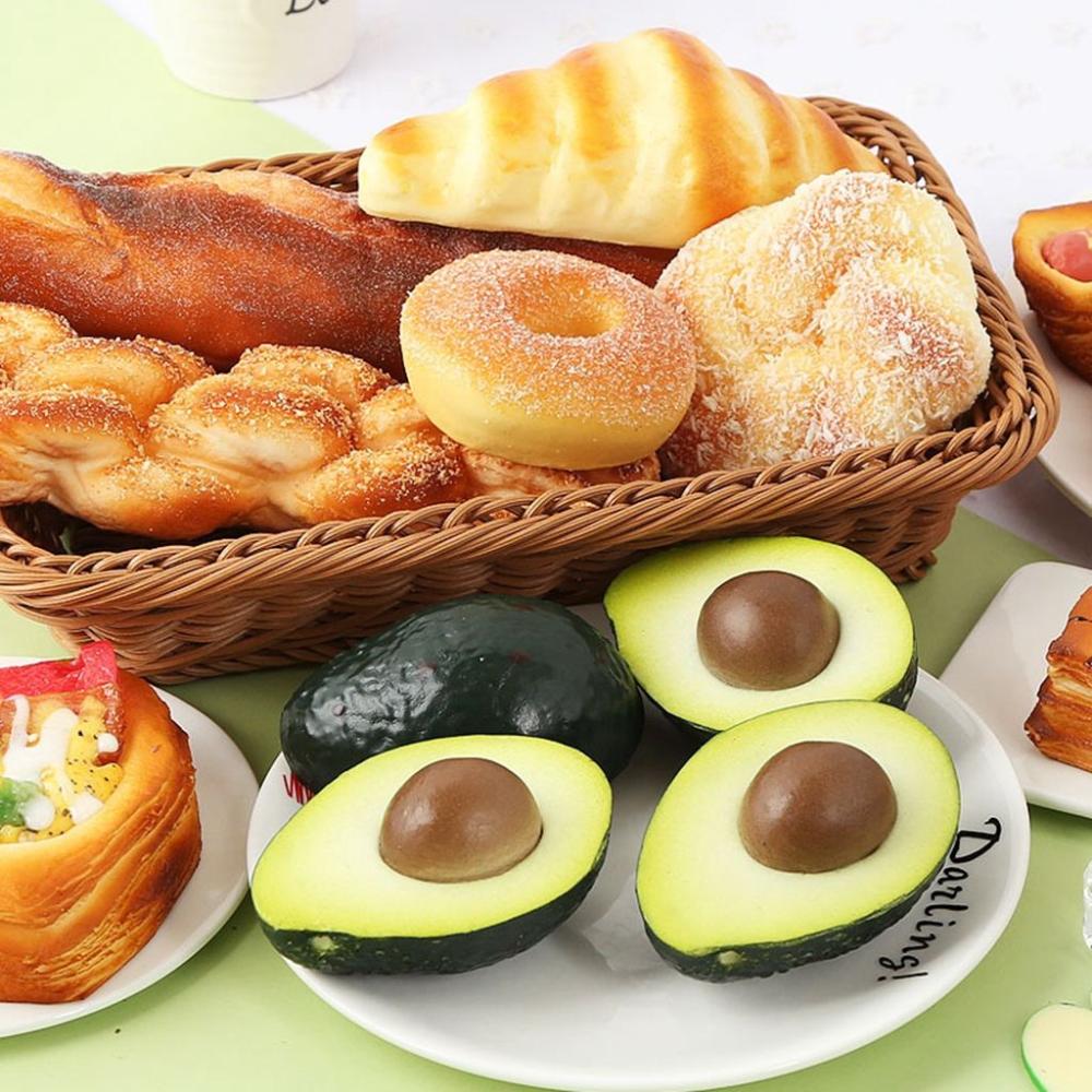 Home,Fruit Shop,Kindergarten Table Decoration Photography Props Party Ornaments Artificial Avocado