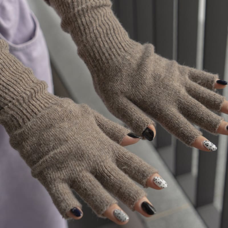 Meminn Harf Long Finger Gloves 4colors