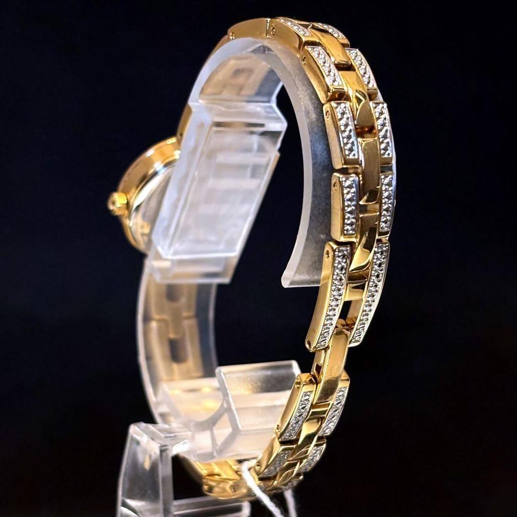 Used [Noble] BULOVA/Bulova/Ladies' watch/Stylish/Display item special price/Luxury/Gold color/Gorgeous/Elegant/Gift/Beautiful