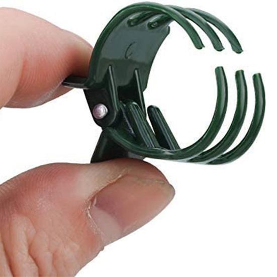 Plant Supports Water-Resistant Anti-Fade Easy To Install No Peculiar Smell Convenient Grow Upright Reusable Orchid Clip Fixing Stakes Home Supply