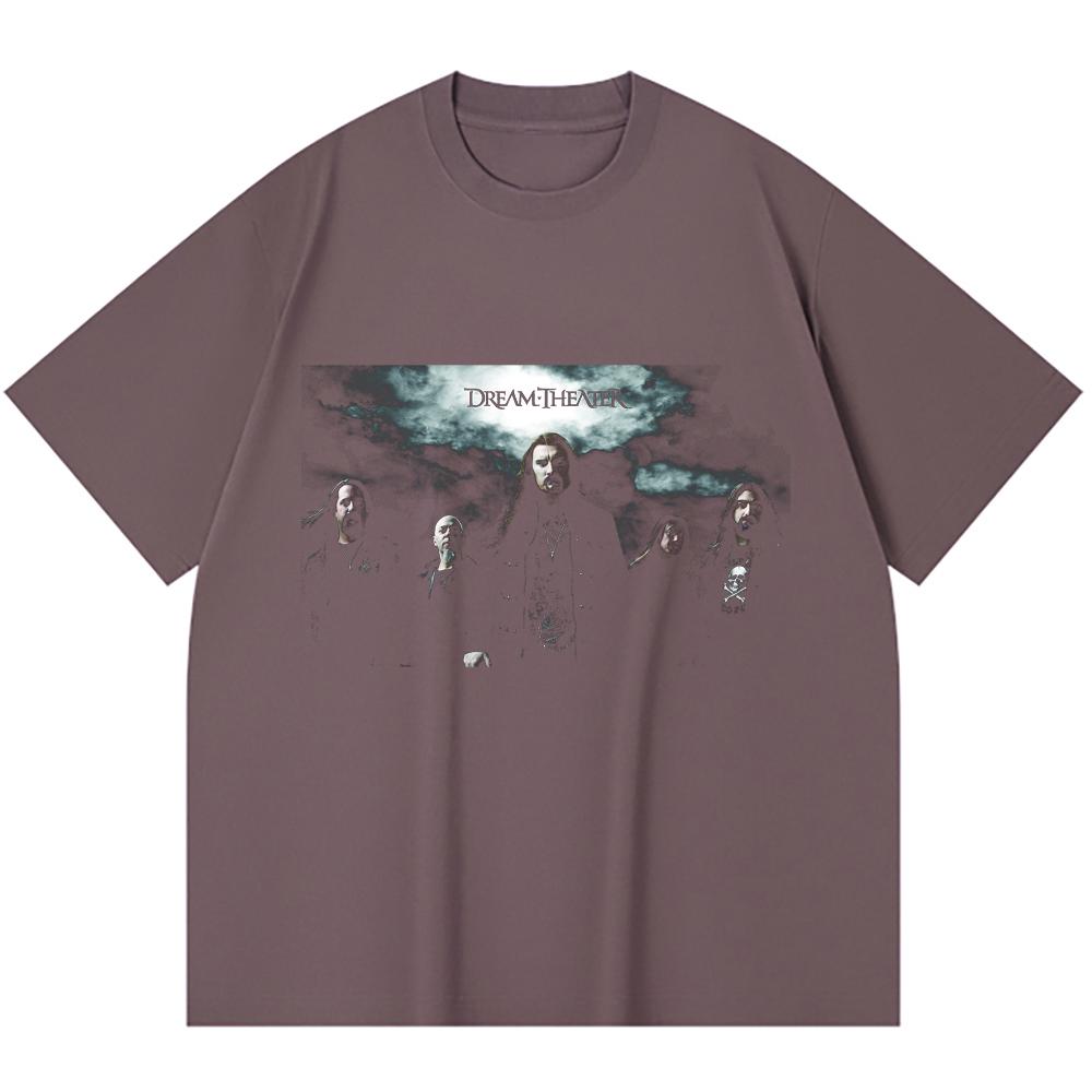 230 g/m² 100% Baumwolle Heavy Metal T-Shirt Rockband Beliebte Musik Druck Unisex Schweres Baumwoll-T-Shirt