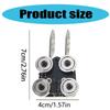 CW Morse Key with Magnetic Base Telegraph Key Paddles for Radio Shortwave Double Paddles Automatic Morse Code Key
