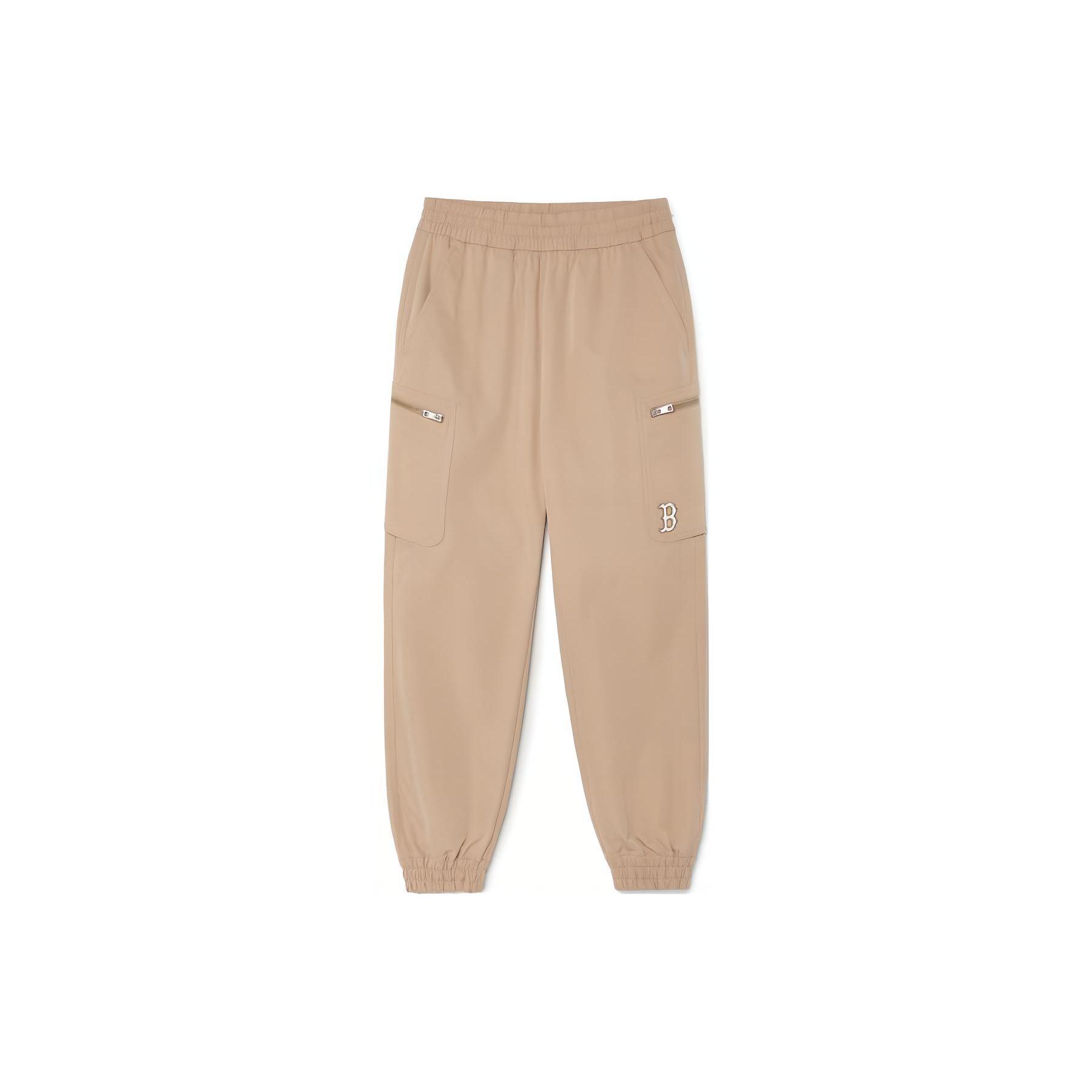 

New MLB Boston Red Sox Casual Pants Unisex Beige 3LWPB0231-43BGD M