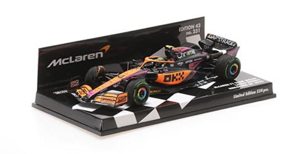 Minichamps Scale McLaren MCL36 Norris Singapore GP 2022 Finished Product 1/43