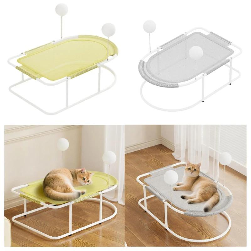 Elevated Pet Bed Resting Cat Lounge Chair for Small Animal Puppy Indoor Cats