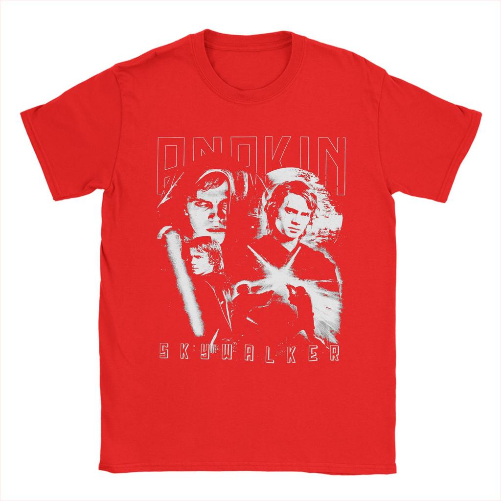 Anakin Skywalker T Shirt for Men Pure Cotton Casual T-Shirt O Neck  Tees Short Sleeve Clothing Plus Size