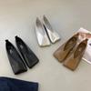 Spring Autumn Comfort Loafers Shoes Square Toe Low Heel Walking Casual Shoes Shallow Footwear Fashion Retro Mary Jane Shoes
