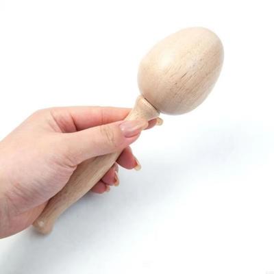 DIY Crafts Sock Darning Kit Weaving Loom Portable Darning Egg for Socks Egg/Mushroom Shaped Wooden Base Small Looms Weaving Tool