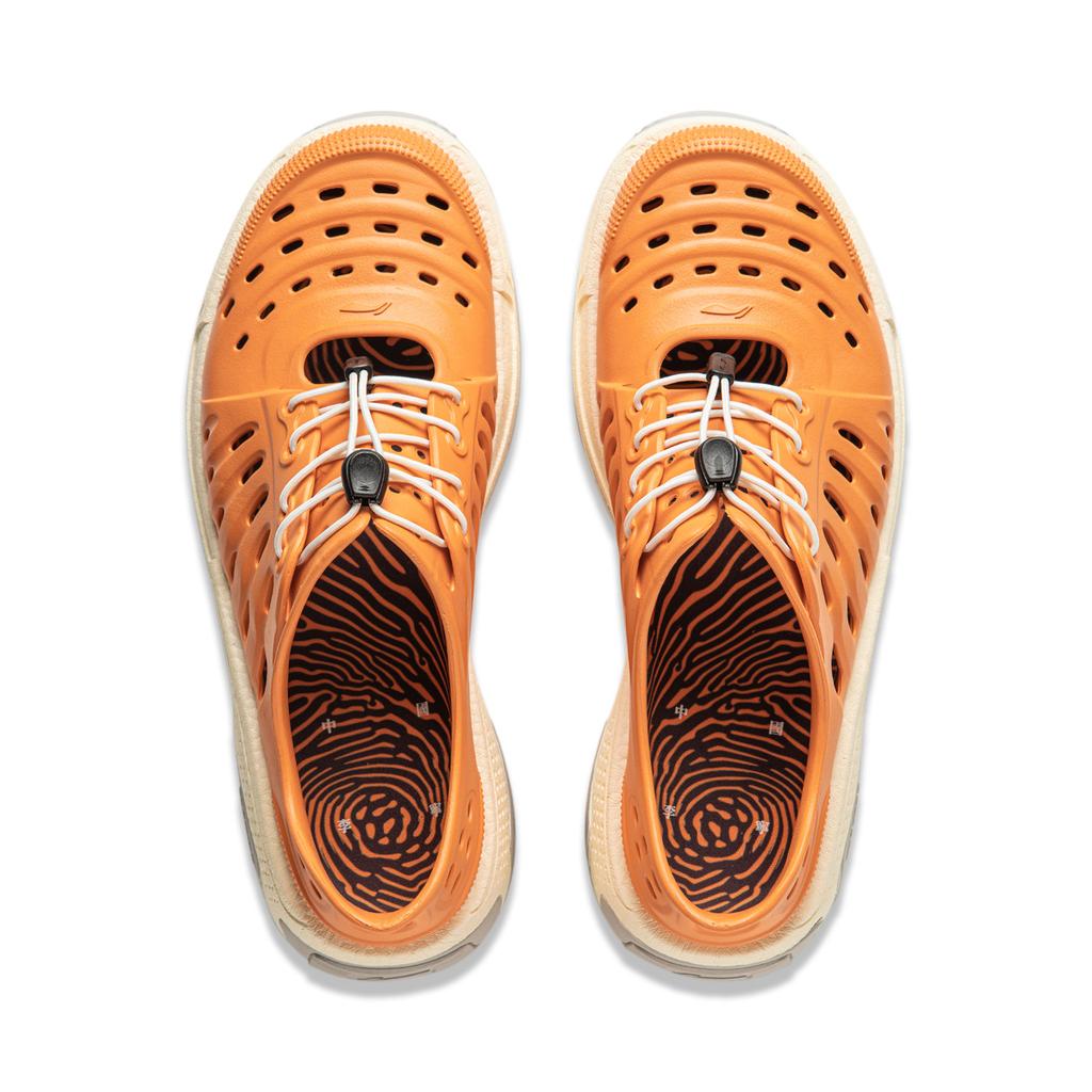 Li Ning Pangu Trek Trendy Comfortable Creek Shoes Unisex Shoes Golden-Orange AZSU017-10