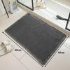 Waffle Bathroom Mat Non Slip Absorbent Bath Rug Soft Quick Dry Washable Doormat for Toilet Shower