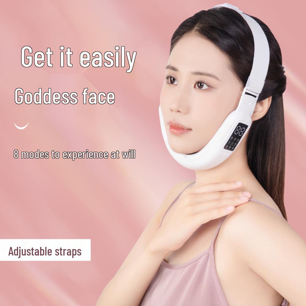 

Микротоковый V-образный прибор для лица: Цвет Световое Омоложение Кожи и Подтяжка Лица Бьюти-Инструмент белый