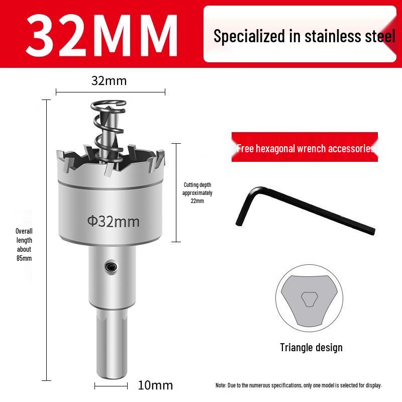 Stainless Steel Alloy Hole Saw Drilling Bit for Metal Sheets