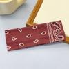 Flower Printed Hair Band Sweat-absorbing Sports Cross Headband Boho Style Wide Hairband