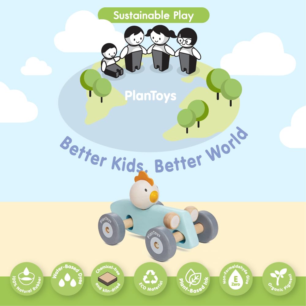 PLANTOYS Chicken Racer Pastel 5716