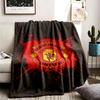 Manchester United (14) Koc Odpowiedni Na Wszystkie Pory Roku I Idealny Na Drzemki Charakteryzuje Się Żywymi Kolorami Idealny Prezent Dla Rodziny I Przyjaciół