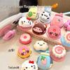 Korean 3D Cartoon Heart Silicone MagSafe Airbag Stand