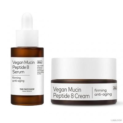 Alltimate Vegan Mucin Peptide 8 Serum 30ml & Cream 50ml Set (+Free Gift)