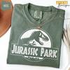 Koszulkę Jurassic Park, Vintage Koszulkę z Dinozaurem, Retro Koszulkę dla Fana Jurassic Park, Koszulkę Unisex