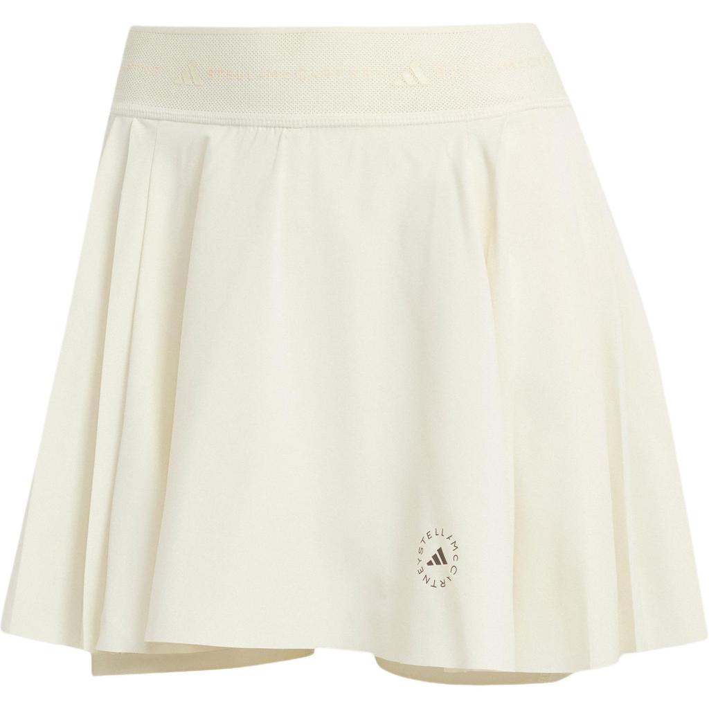 Adidas Stella McCartney Logo Letter Pleated Fitted Tennis Bottoms Women Bottoms JW4573