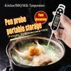 Lebensmittelthermometer Sondentyp Elektronisches Küchen Digitalthermometer für Fleisch Milch Kochen Lebensmittel BBQ TP300 Temperaturmessgerät Werkzeug