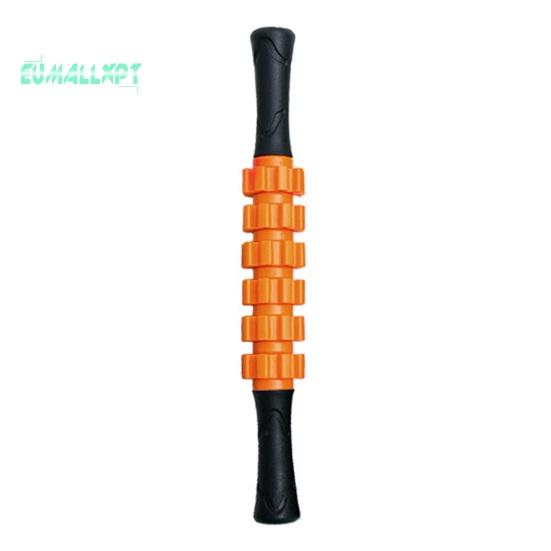 

Роликовая палочка для массажа шестерни - глубокая релаксация тканей, облегчение боли в мышцах при фитнесе, физиотерапия, вал роликового массажера для фасции, пластиковая скалка B оранжевый