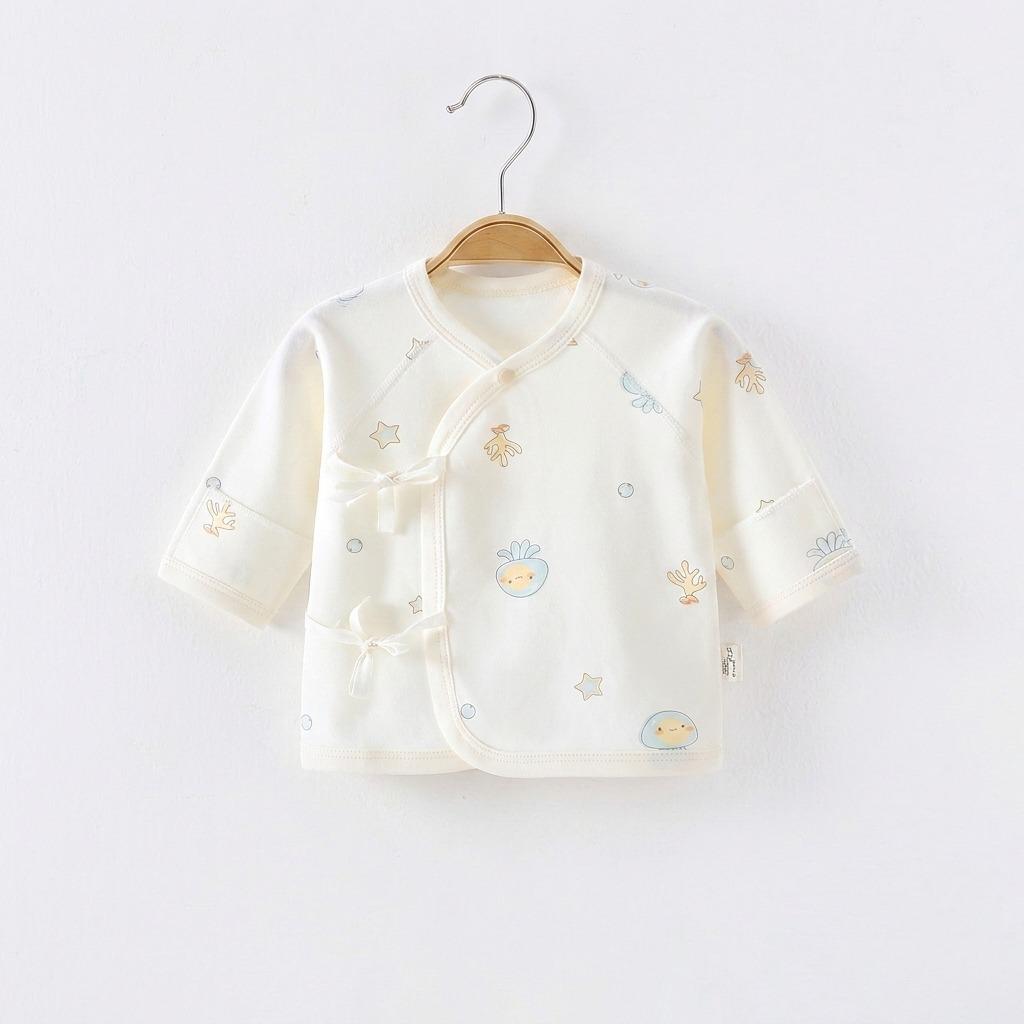 Premature Newborn Baby Shirt, 0-3 Months, Spring/Autumn Postpartum Clothing, Class A
