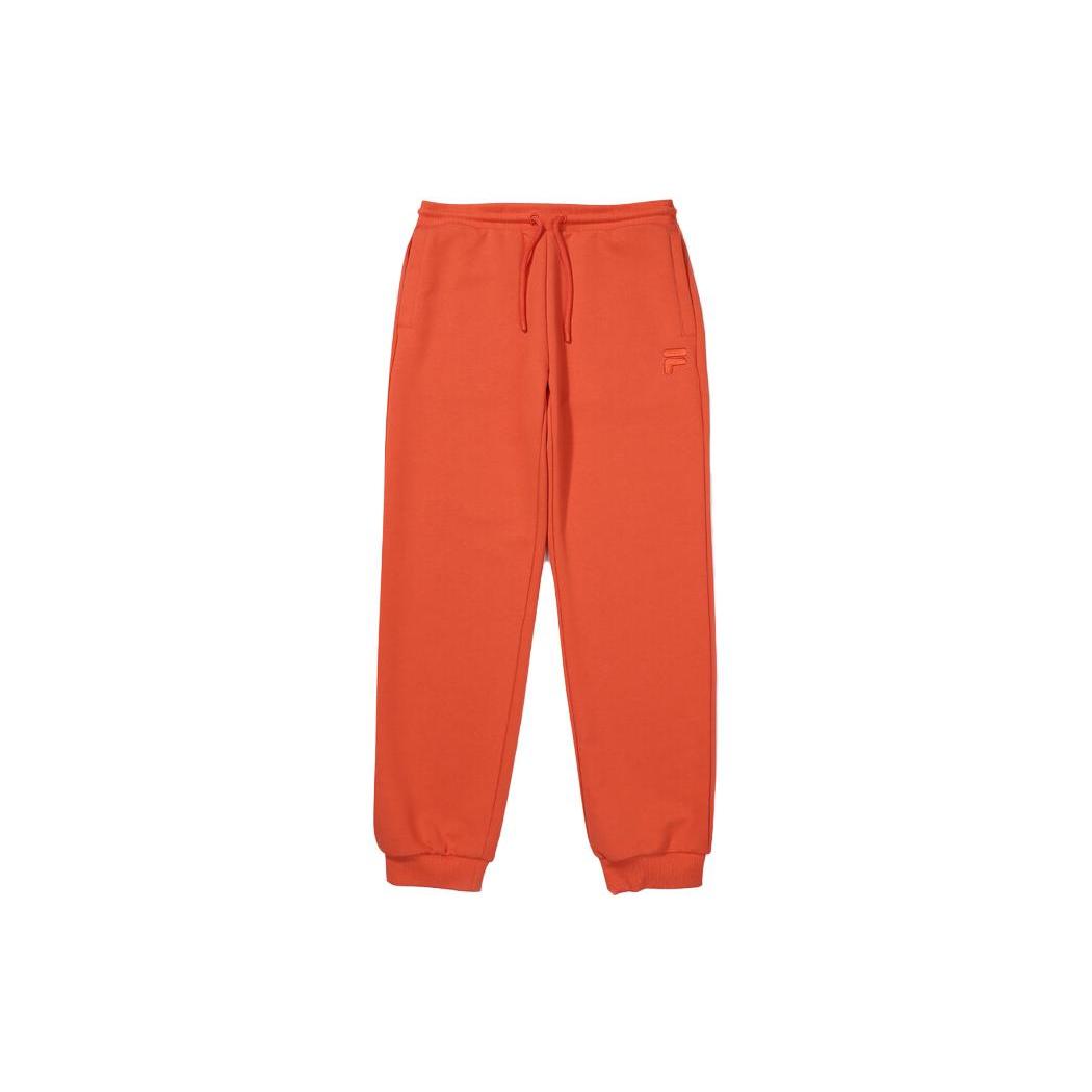 

New FILA Knitted Sweatpants Men s Orange FS2FPF3102XOED 80