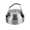 Thous Winds Camping Outdoor Stainless For Includes Mesh Storage Bag Kettle, Kettle, Direct-Stovetop, Steel, Lightweight, 1.0L, 1-2 People,