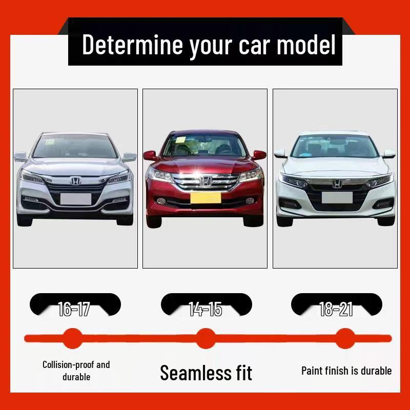 Compatible Front and Rear Bumpers for 9th & 10th Gen Accord Models (2014-2018)