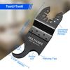 1/3PCS Oscillating Multi tool Hook Knife Blade,  Multitool Saw Blades for Cutting Soft Materials Roofing Shingles, PVC Carpet