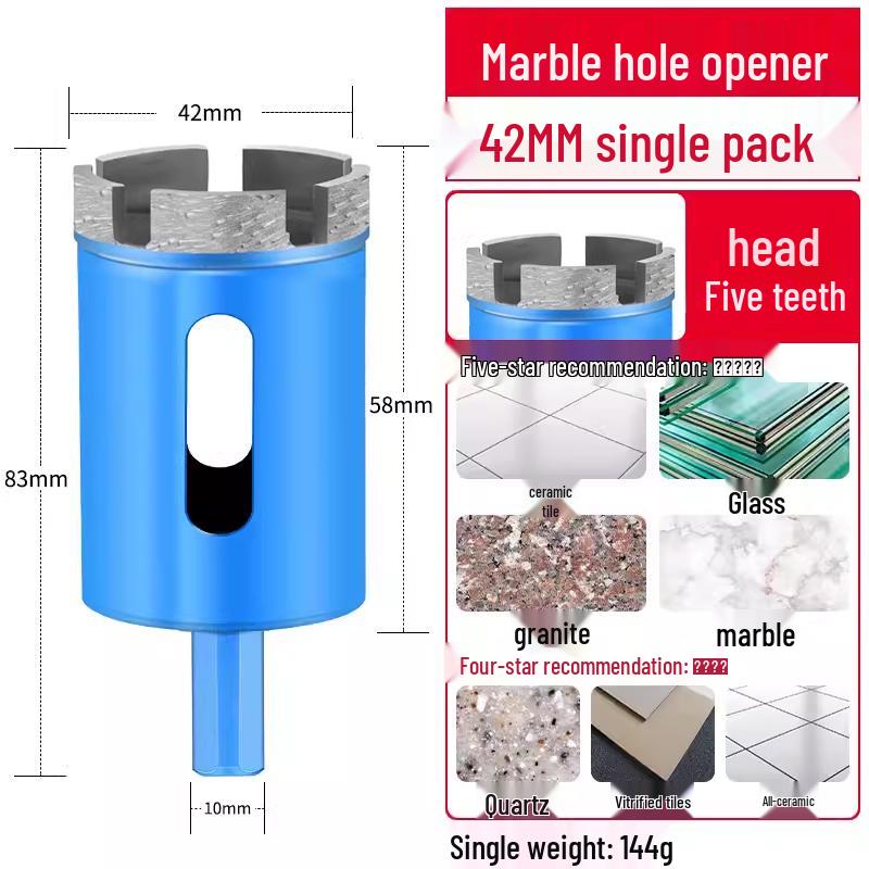 מקדחה למרבל, אריחים, אבן, גרניט ובטון לקידוח יבש