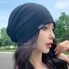 Summer Thin Breathable Pullover Hat For Women, Fashionable Baotou Hat, Super Big Head Circumference Pile Hat For Men