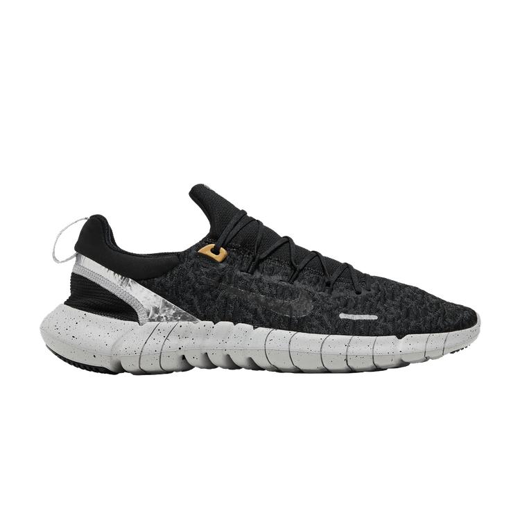 Nike Free Run 5.0 Black Dark Smoke Grey 40
