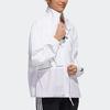 Adidas Track Top Casual Sports Jacket Women Tops White GL5619
