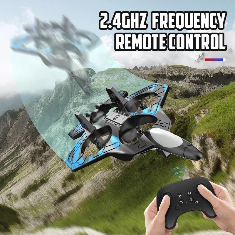 2.4G RC Aircraft EPP Foam Fixed-wing Glide Remote Control Airplane Model Toys for Children Rolling Stunt Flight Plane Boys Gifts