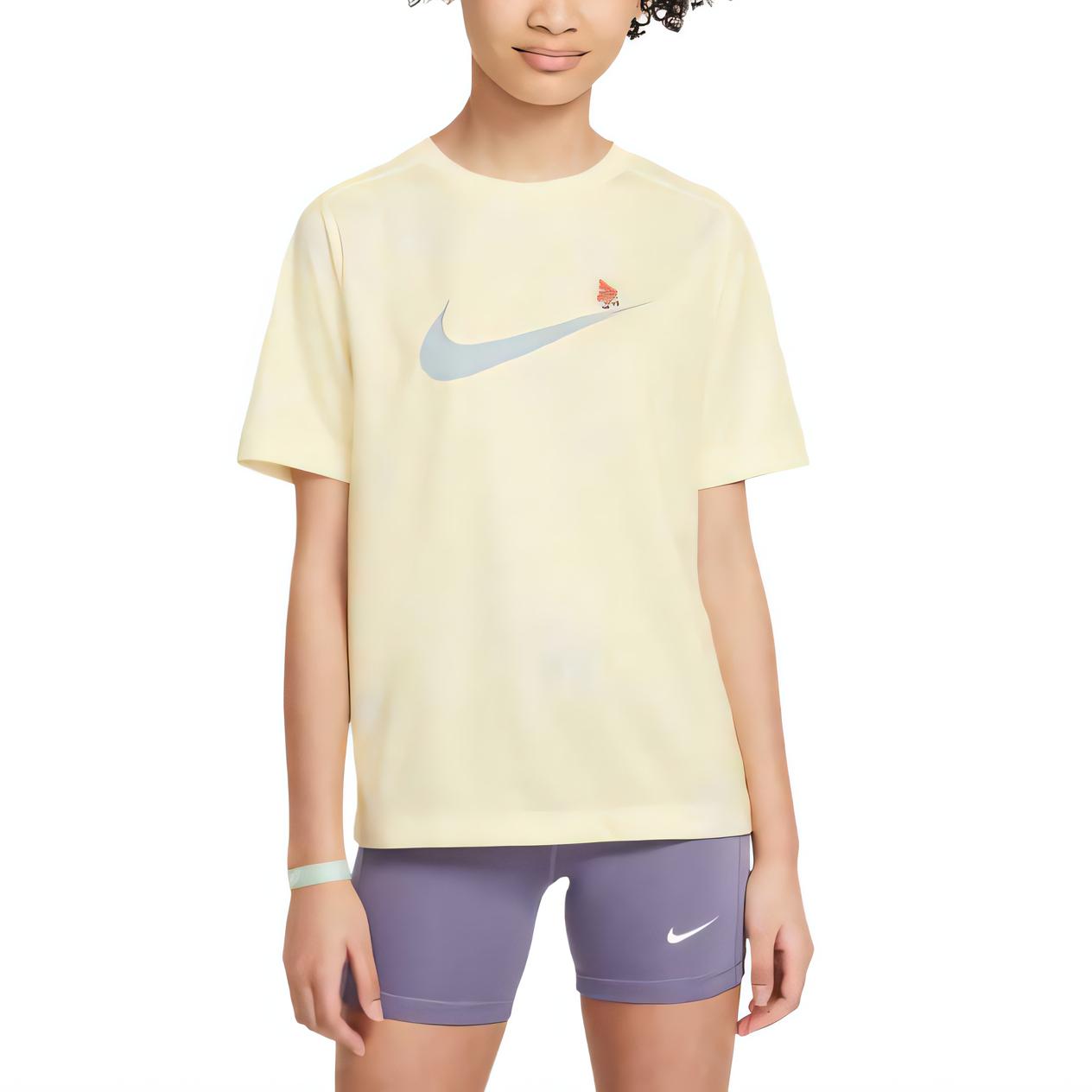 

Nike Dri-Fit T-Shirt Comfortable Fashion Trendy Versatile Quick-Dry Short Sleeve Unisex Tops Plaster IF0606744 XS