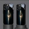 Black Hole Light Effect Pattern Tempered Glass Phone Case For iPhone 11 12 13 14 15 16 17 Pro Max 17 Air 7 Plus XS X XR Cover